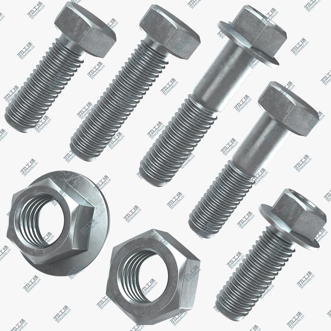 images/goods_img/2021040161/Hex Bolt Collection 3D model/1.jpg